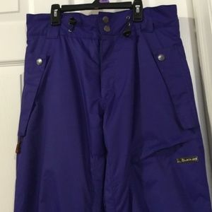 SNOW PANTS LIQUID VENTURE  WOMEN INSULATED  DARK PURPLE SZ: SMALL 5000mm